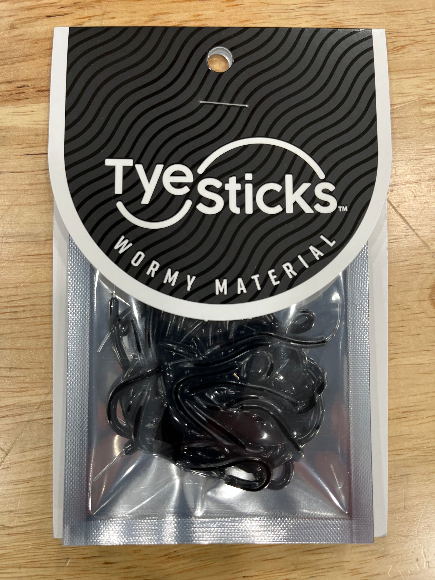 TyeSticks™ Squirmy Wormy Material - Black